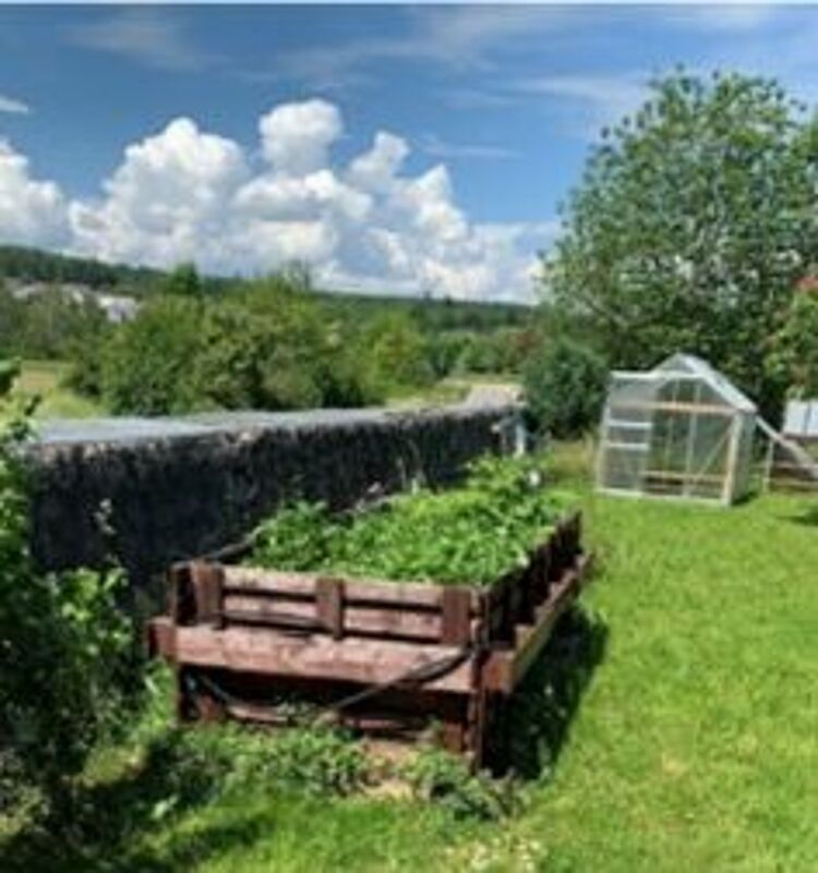 Garten der Rettungswache Rheinfelden
